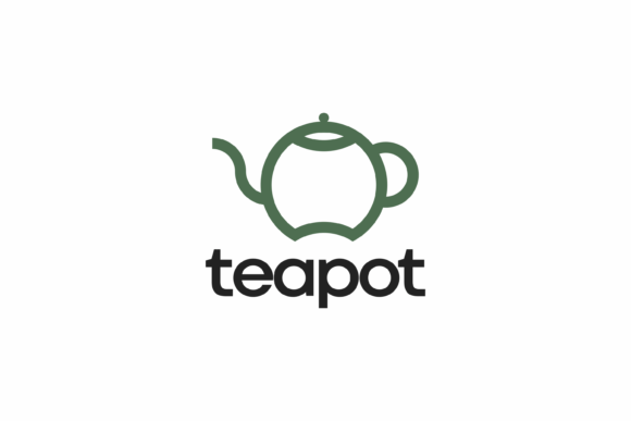 Download Teapot Logo with Modern Line Design - Design Collection