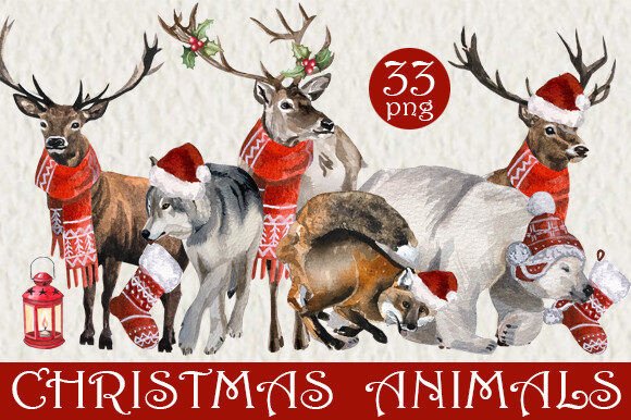 Download Christmas Clipart. Forest Animals PNG - Forest animals Collection
