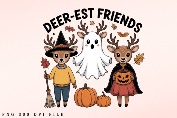 Download Deer-est Friends Sublimation Design - Design Collection