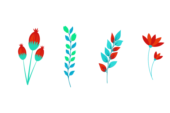 Download Set Flower Beautiful Collection Design - Design Collection