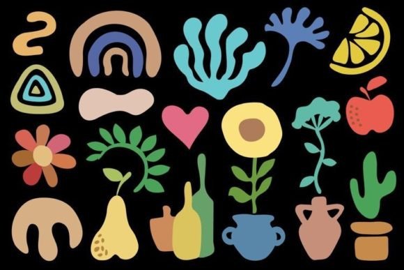 Download Boho Set, Design Shapes - Design Collection