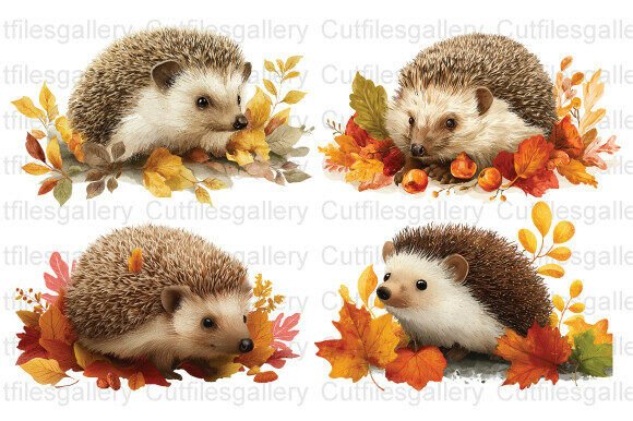 Download Autumn Hedgehog PNG, Forest Animals PNG - Forest animals Collection