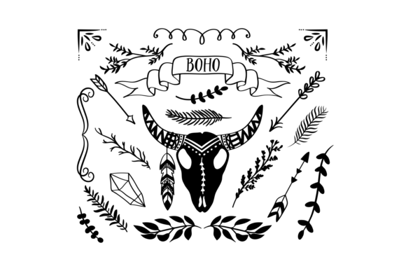 Download Boho Design Elements - Design Collection